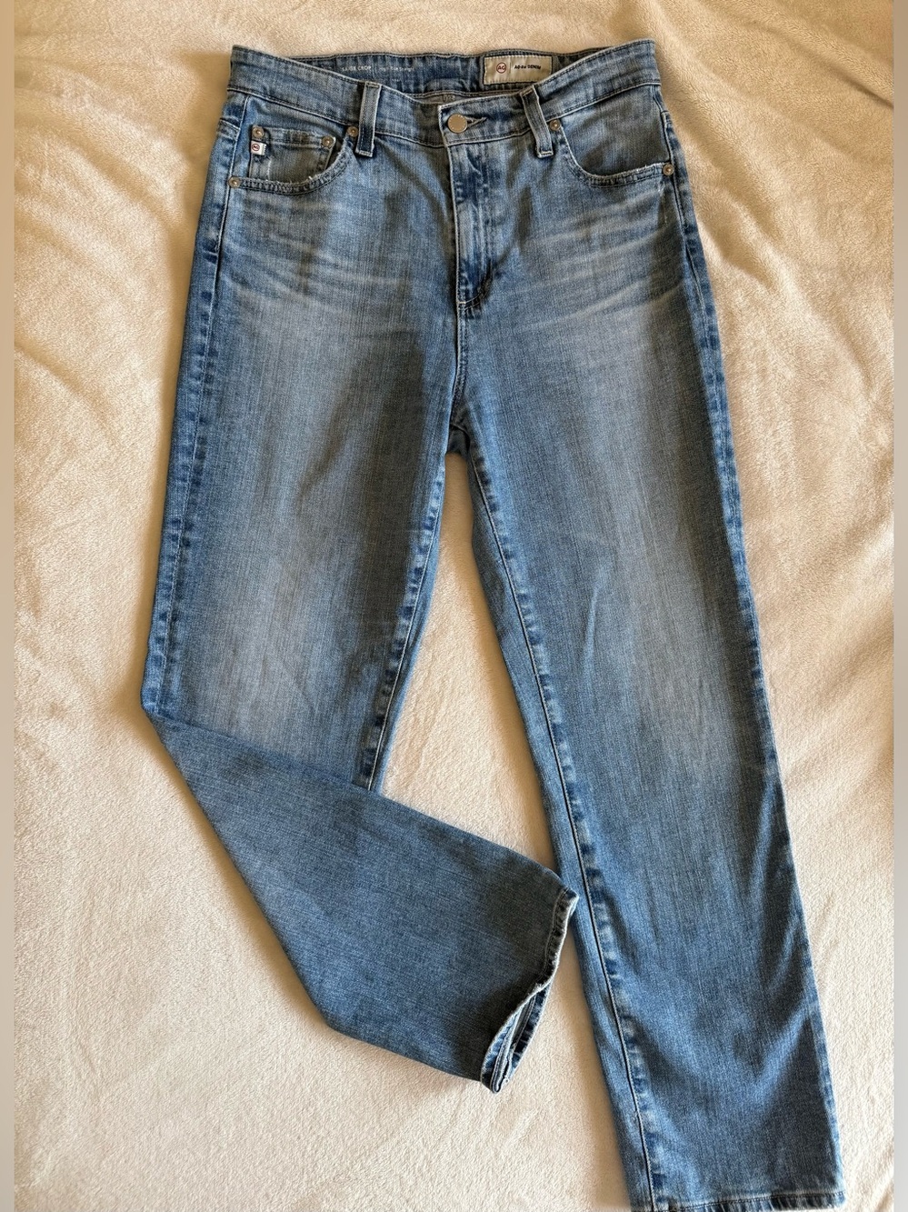 Ag Adriano Goldschmied Light Blue Skinny Jeans
